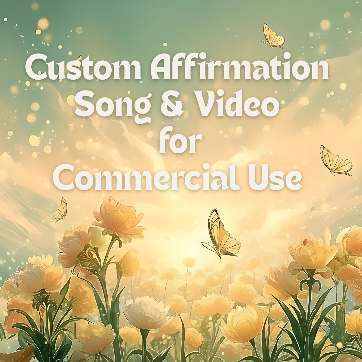 Your Own Custom Manifestation Song + Video ✨ AI Healing Music with Personal Affirmations