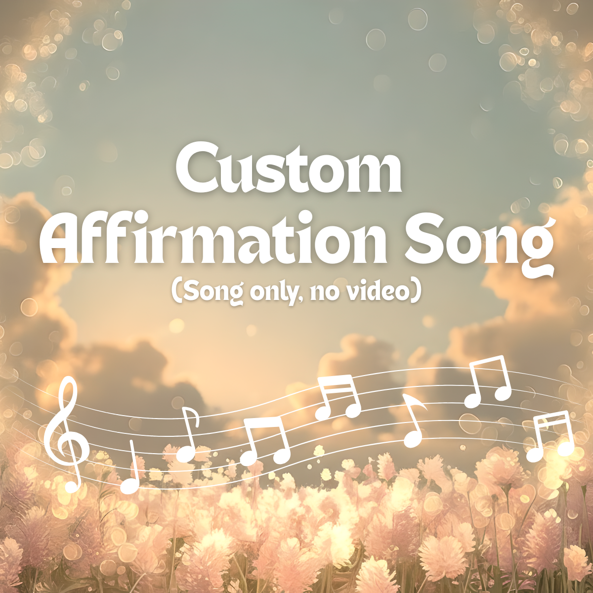 Your Own Custom Manifestation Song + Video ✨ AI Healing Music with Personal Affirmations
